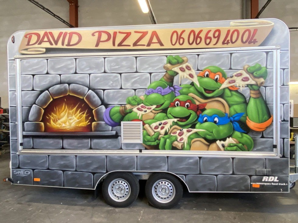 Remorque Pizza / Pâtes RDL Remorques du Languedoc